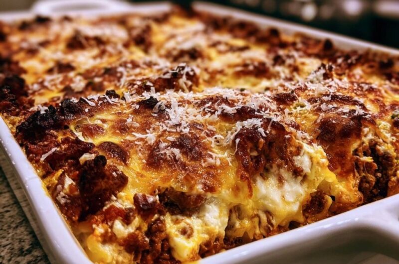 Klassische Lasagne Bolognese