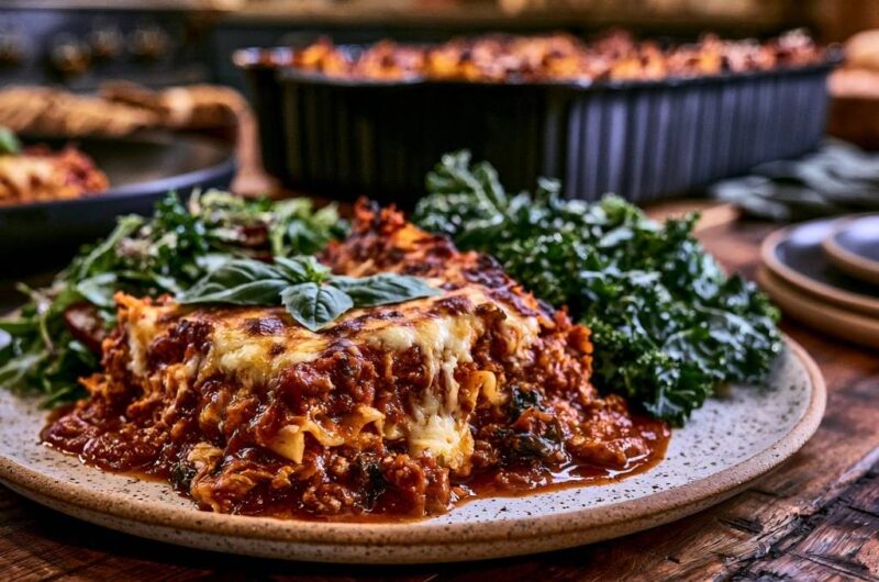Klassische Rinderlasagne