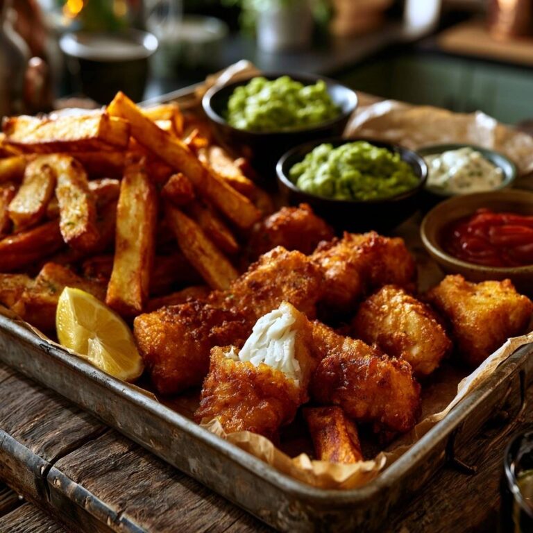 Knusprige Fish und Chips: Das Geheimnis für perfekten Teig
