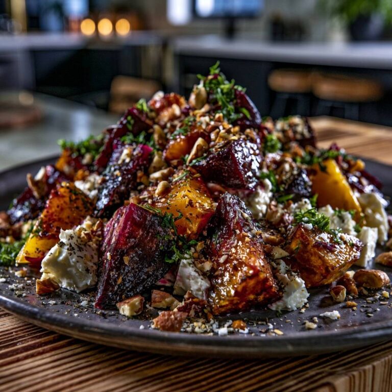 Ofengerösteter Rote-Bete-Salat mit Feta: Das beste Rezept