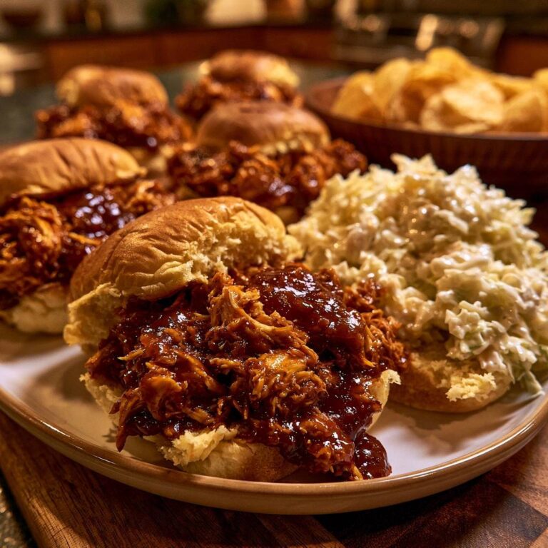 Saftige BBQ Pulled Chicken Slider: Das ultimative Rezept