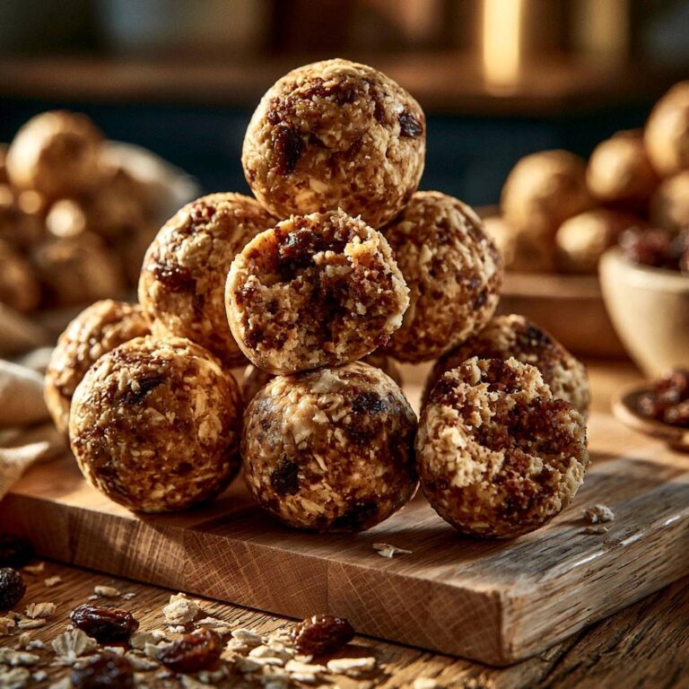 Saftige Hafer-Rosinen-Energy-Balls: Das Rezept ohne Brösel