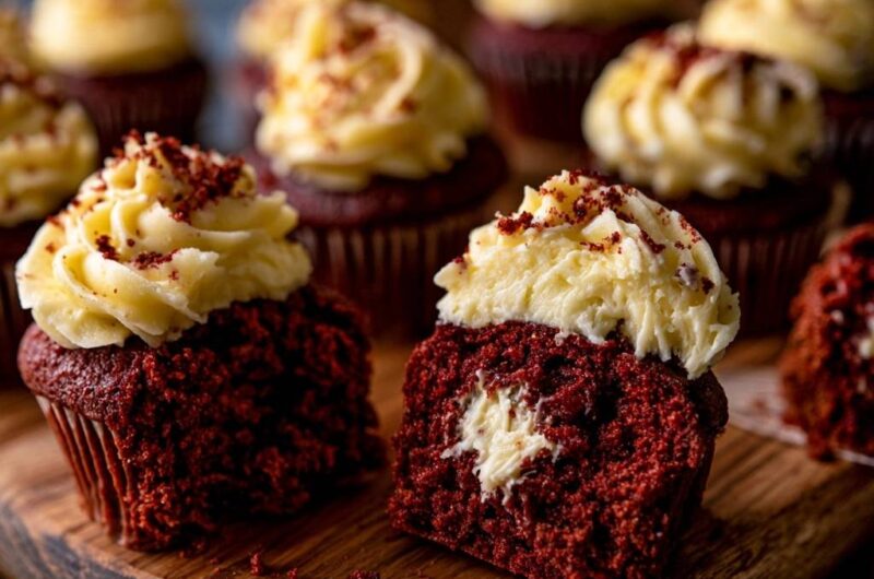 Saftige Red Velvet Cupcakes
