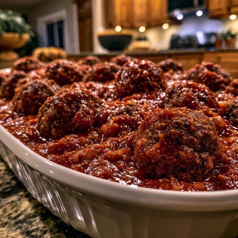 Saftige Rinder-Hackbällchen in Tomatensauce: Das Geheimnis