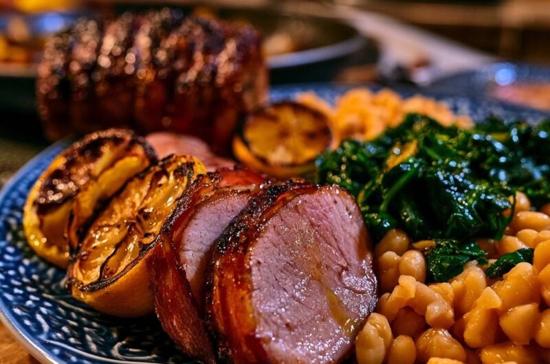 Saftiges Rinderfilet im Speckmantel